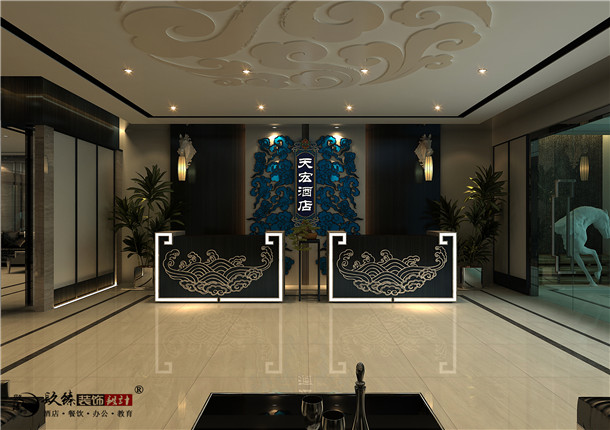 大武口酒店装修|大武口酒店装修设计|镹臻设计