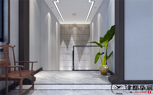 大武口办公室装修设计项目|津都华丽设计