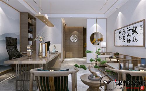 大武口办公室装修设计项目|津都华丽设计