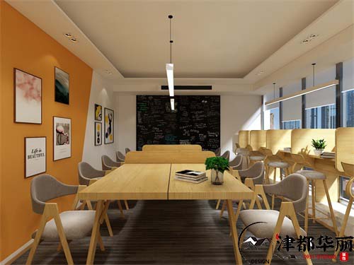 大武口晴天自习室设计方案鉴赏|大武口自习室设计装修公司推荐