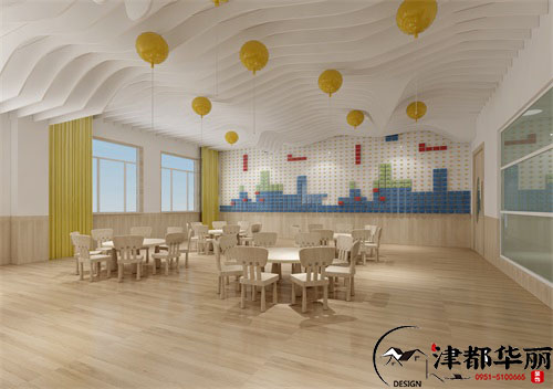 大武口七彩阳光幼儿园设计方案鉴赏|温馨舒适,多彩童真