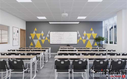 大武口晨光英语培训学校设计方案鉴赏|大武口培训学校设计装修公司推荐