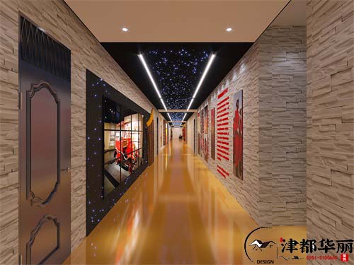 大武口校园消防展厅设计方案|宁静严肃,学以致用