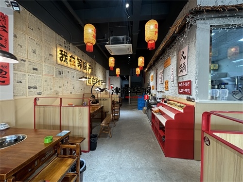 大武口火锅店装修设计项目|津都华丽设计