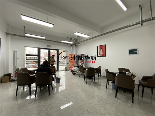 大武口售楼部展厅装修设计项目|津都华丽设计