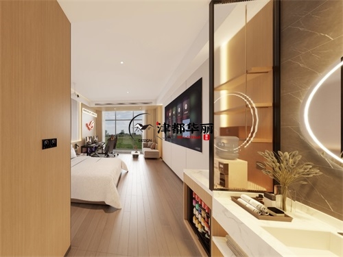 大武口电竞酒店装修设计项目|津都华丽设计