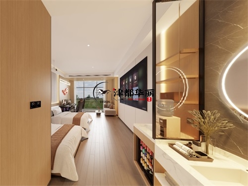 大武口电竞酒店装修设计项目|津都华丽设计