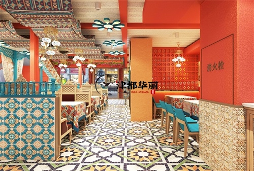 大武口餐厅装修设计项目|津都华丽设计