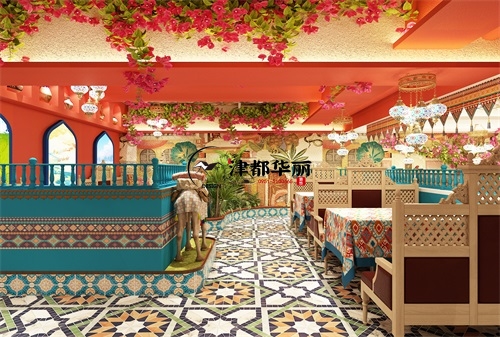 大武口餐厅装修设计项目|津都华丽设计