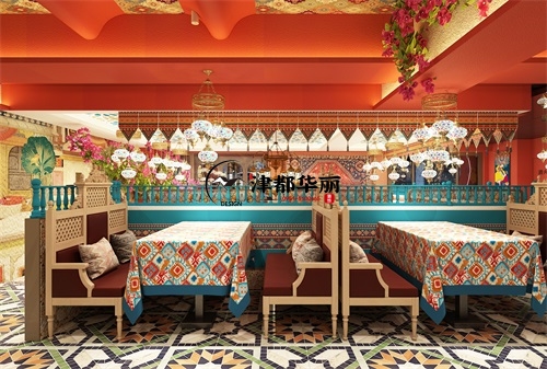 大武口餐厅装修设计项目|津都华丽设计