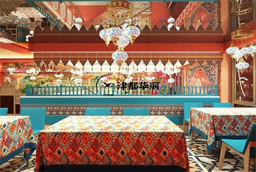 大武口餐厅装修设计项目|津都华丽设计