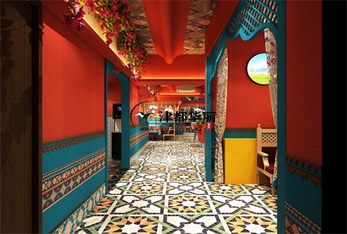 大武口餐厅装修设计项目|津都华丽设计