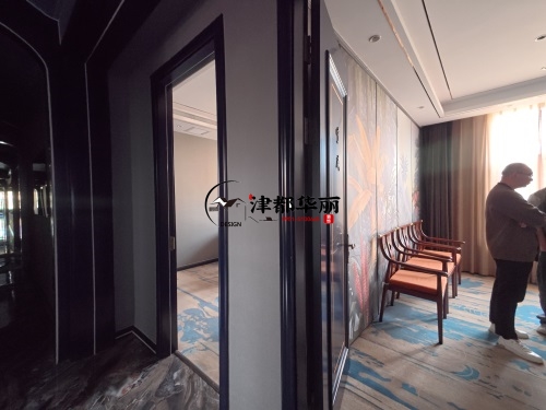 大武口会所装修设计项目|津都华丽设计