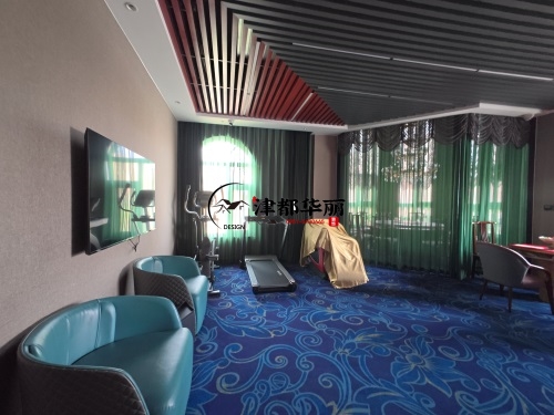 大武口会所装修设计项目|津都华丽设计