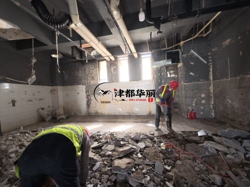 大武口办公楼装修设计项目|津都华丽设计