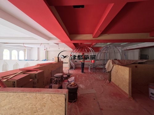 大武口餐厅装修设计项目|津都华丽设计