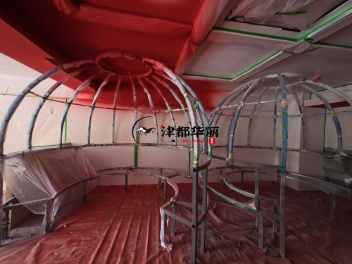 大武口餐厅装修设计项目|津都华丽设计