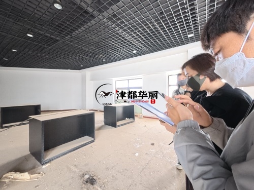 大武口装修公司|大武口海乐酒店装修设计现场勘察