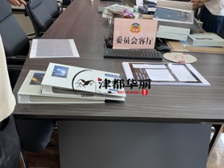 大武口装修公司|大武口君临售楼部样板间设计装修项目现场选择样品