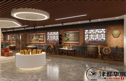 大武口农业展厅装修设计项目|津都华丽设计
