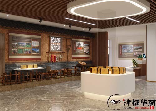 大武口农业展厅装修设计项目|津都华丽设计