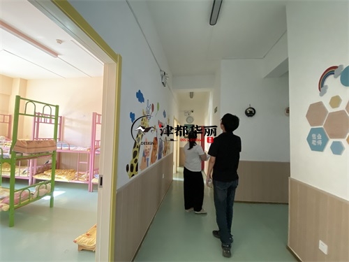 大武口托管中心装修设计项目|津都华丽设计