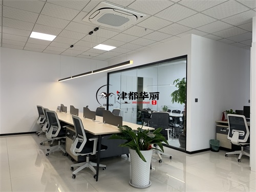 大武口办公室装修设计项目|津都华丽设计