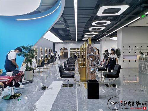 大武口美业中心装修设计项目|津都华丽设计