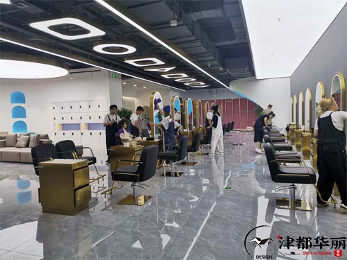 大武口美业中心装修设计项目|津都华丽设计