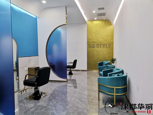 大武口美业中心装修设计项目|津都华丽设计