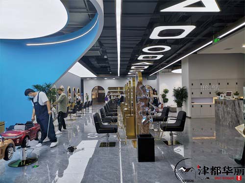 大武口美业中心装修设计项目|津都华丽设计