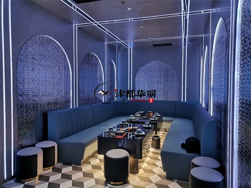 大武口餐厅装修设计项目|津都华丽设计