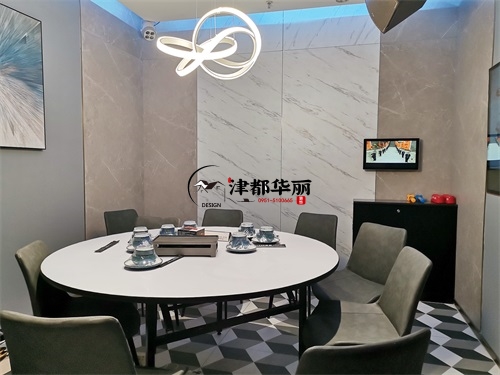 大武口餐厅装修设计项目|津都华丽设计