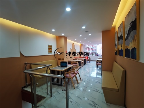 大武口餐厅装修设计项目|津都华丽设计