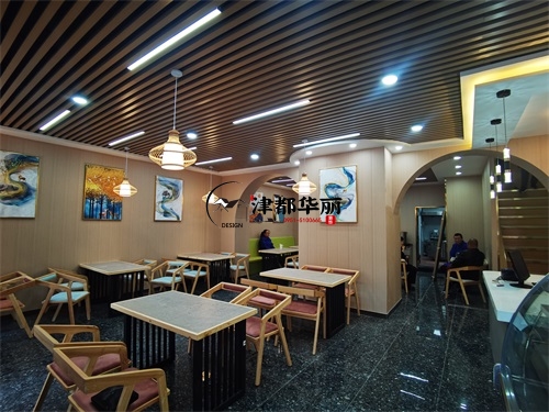 大武口餐厅装修设计项目|津都华丽设计