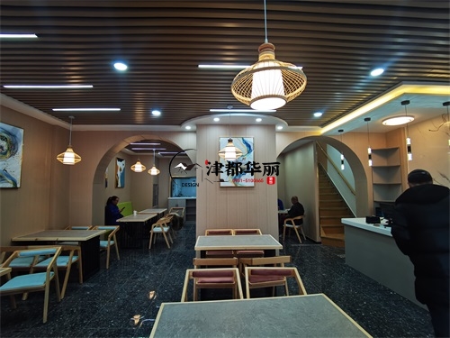 大武口餐厅装修设计项目|津都华丽设计
