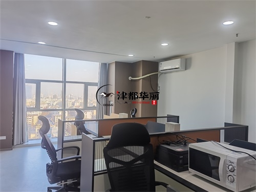 大武口办公室装修设计项目|津都华丽设计