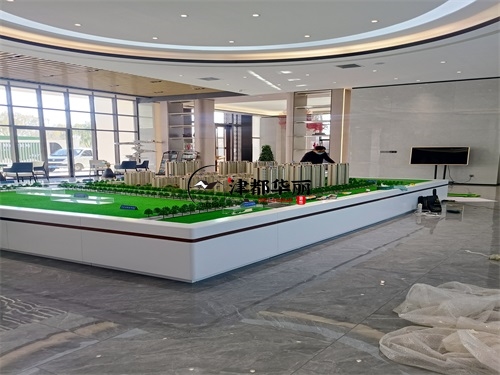大武口售楼部大厅装修设计项目|津都华丽设计