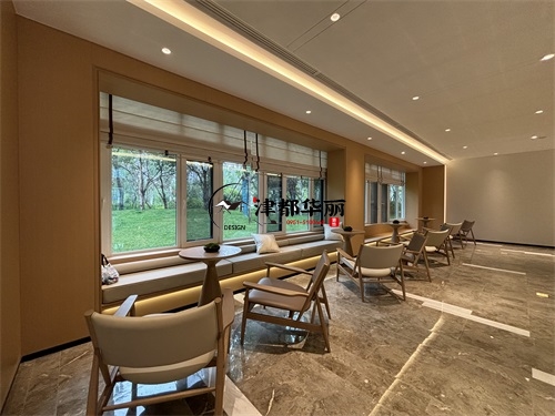 大武口售楼部展厅装修设计项目|津都华丽设计