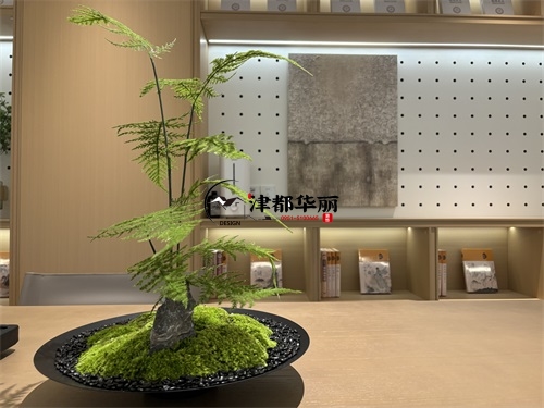 大武口售楼部展厅装修设计项目|津都华丽设计