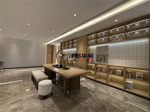 大武口售楼部展厅装修设计项目|津都华丽设计