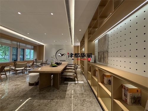 大武口售楼部展厅装修设计项目|津都华丽设计