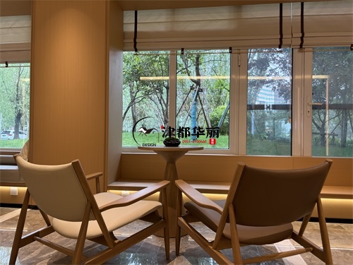 大武口售楼部展厅装修设计项目|津都华丽设计