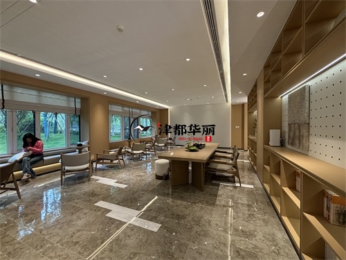 大武口售楼部展厅装修设计项目|津都华丽设计