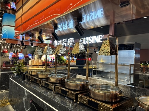 大武口自助餐厅装修设计项目|津都华丽设计