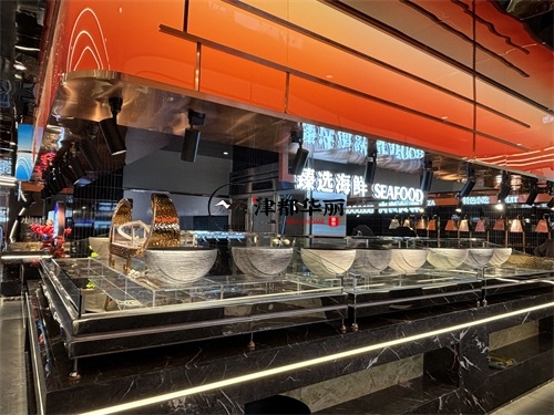 大武口自助餐厅装修设计项目|津都华丽设计