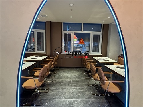 大武口自助餐厅装修设计项目|津都华丽设计