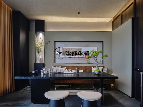 大武口家宴装修设计项目|津都华丽设计